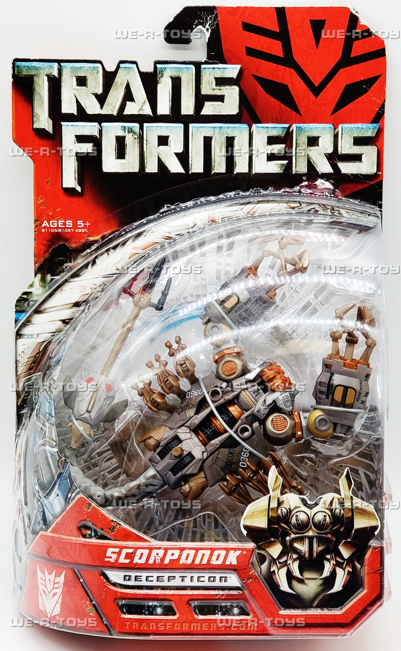 Transformers Deluxe Class Decepticon Scorponok Figure 2006