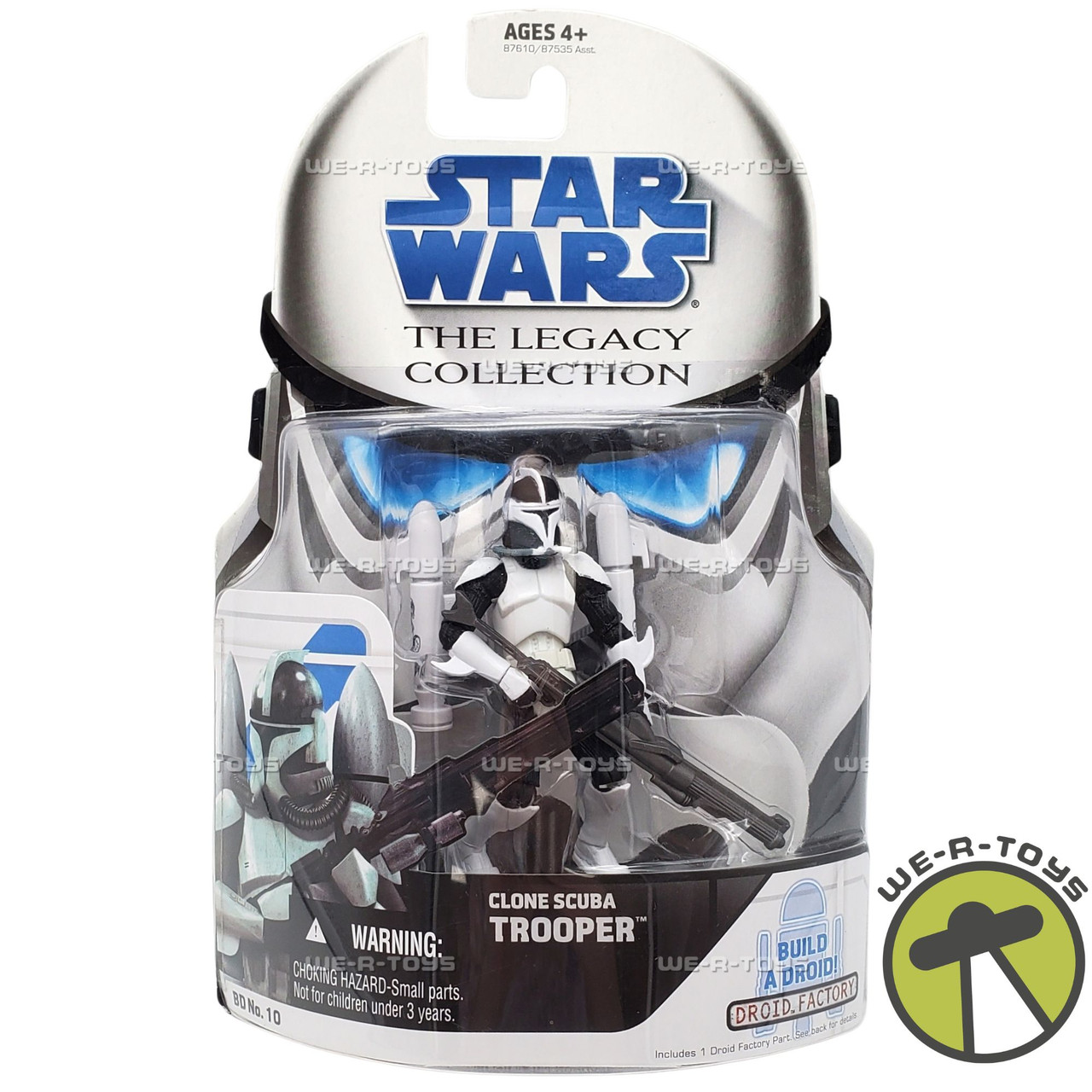 Star Wars 2009 Legacy Collection BuildADroid Figure Agen Kolar