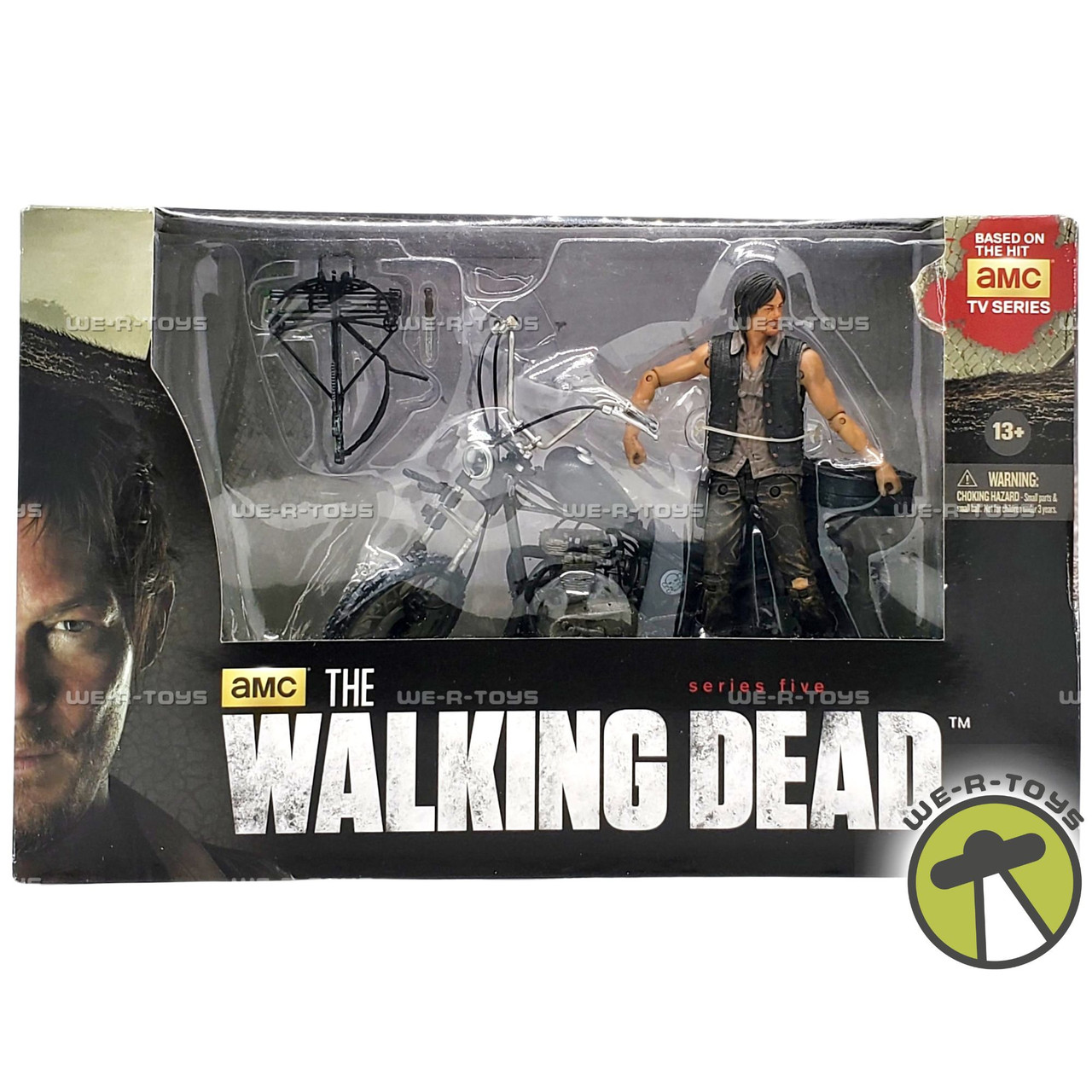 The Walking Dead Daryl Dixon Figure with Chopper Deluxe Box Set