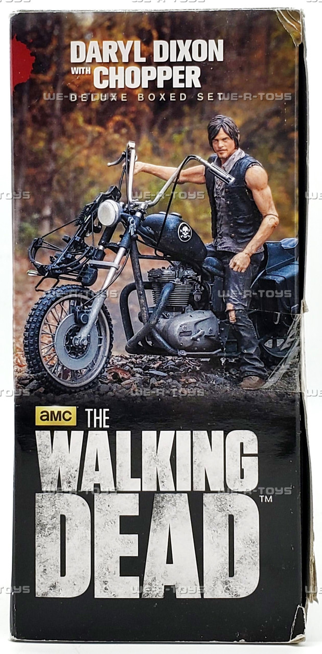 The Walking Dead Daryl Dixon Figure with Chopper Deluxe Box