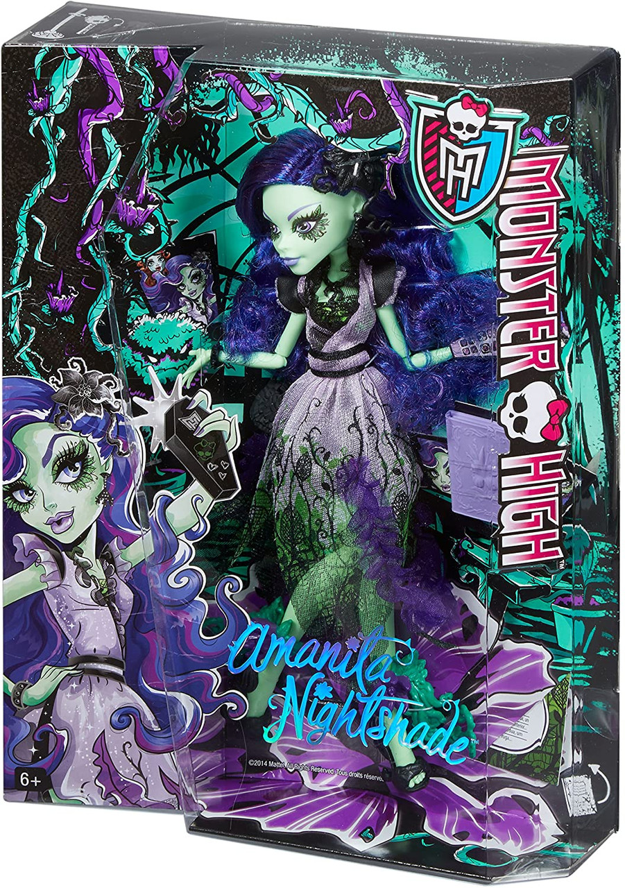 Monster High Amanita Nightshade Doll Bad Seed of the Corpse Flower
