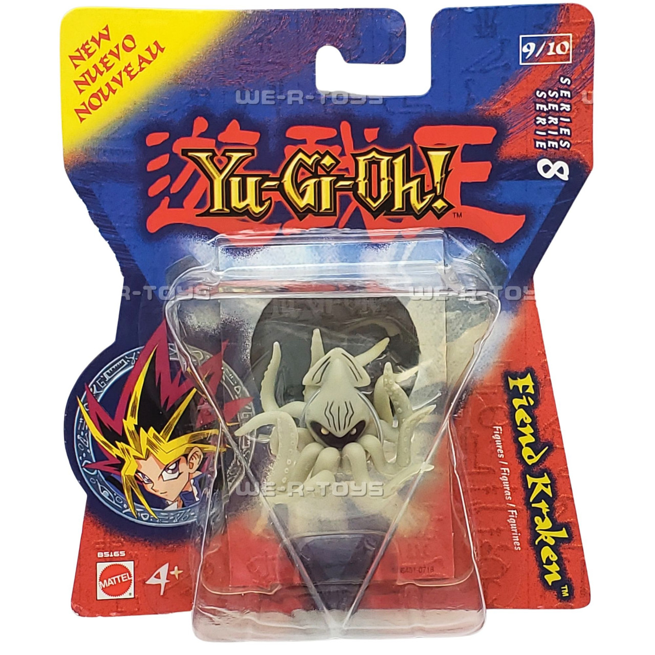 Yu-Gi-Oh! Fiend Kraken Figure With Holo-Tile 9/10 Series 8 Mattel