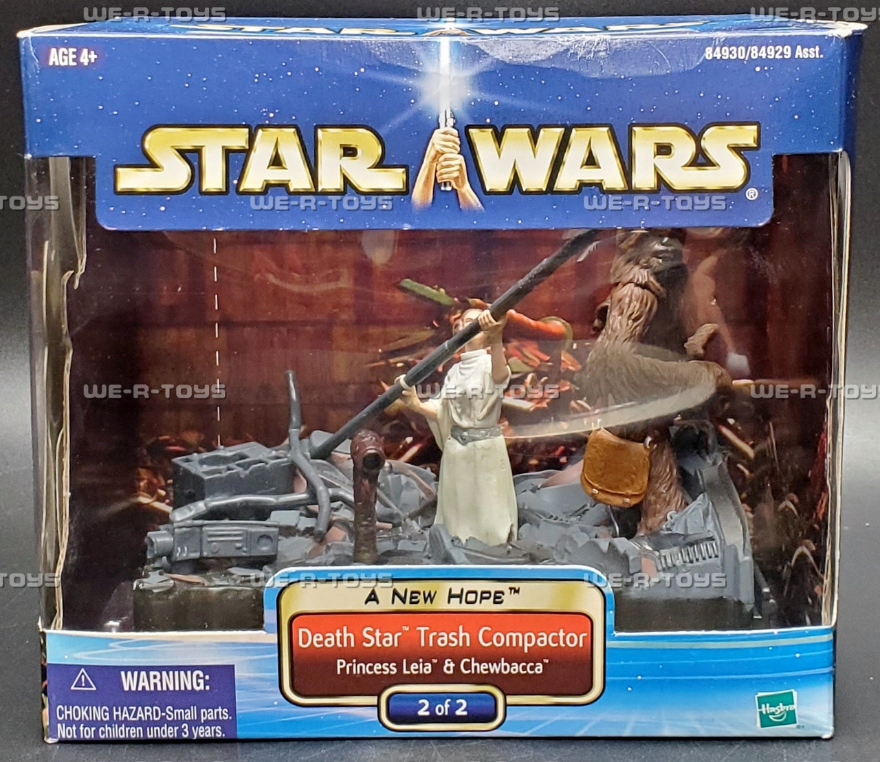 Star Wars A New Hope Death Star Trash Compactor Diorama Leia and