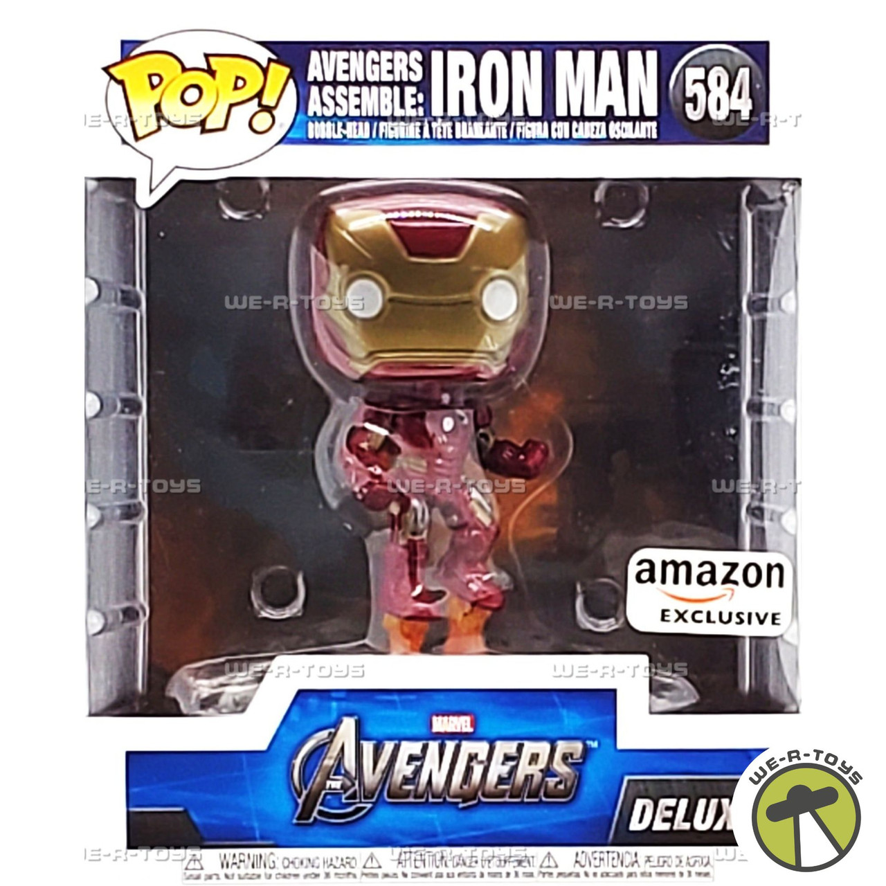 Funko Pop Deluxe 584 Marvel Avengers Assemble Series Iron Man
