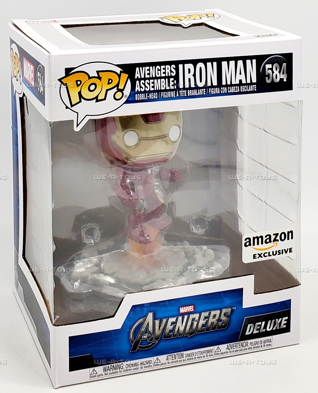 Funko Pop Deluxe 584 Marvel Avengers Assemble Series Iron Man