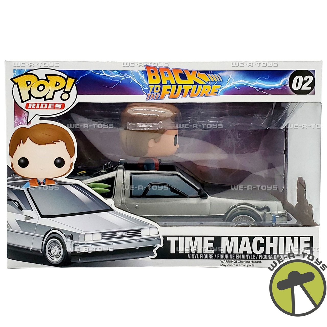 ファンコ POP！ バックトゥザフューチャー 02 タイムマシーン（デロリアン） Funko POP Rides Back to The Future Time Machine 02 DeLorean Vinyl