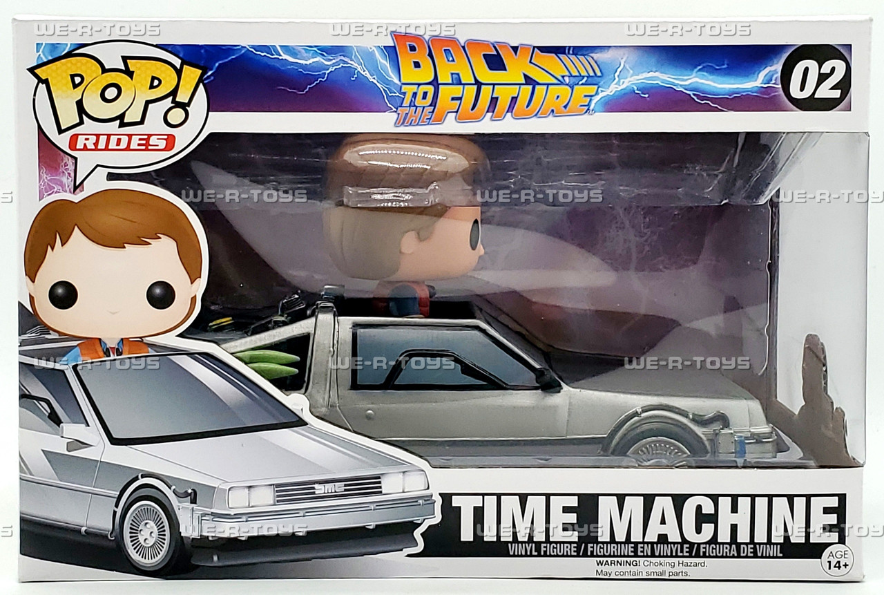 Funko POP Rides Back to The Future Time Machine 02 DeLorean Vinyl
