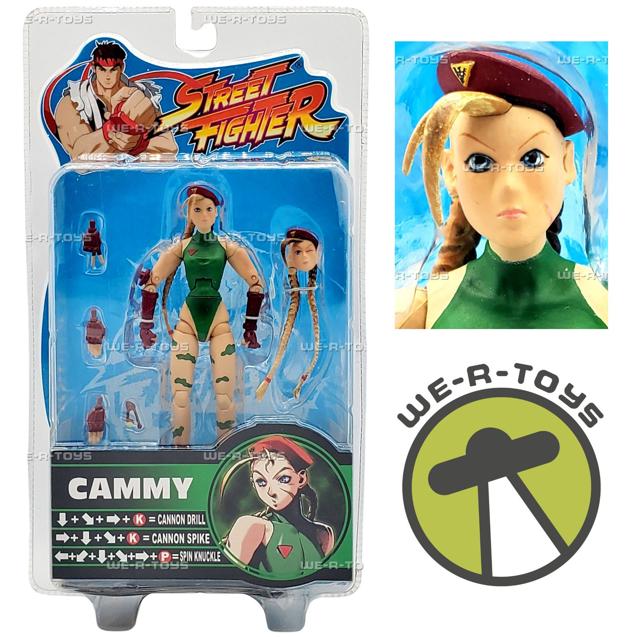 Street Fighter Cammy Round 2 Action Figure 2005 Sota Toys