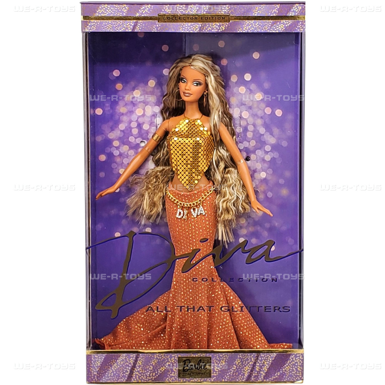 All That Glitters Barbie Doll The Diva Collection 2002 Mattel 55426 NRFB