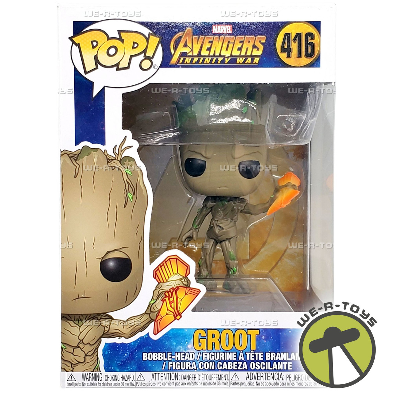 Funko POP Marvel Avengers Infinity War Groot with Stormbreaker 416