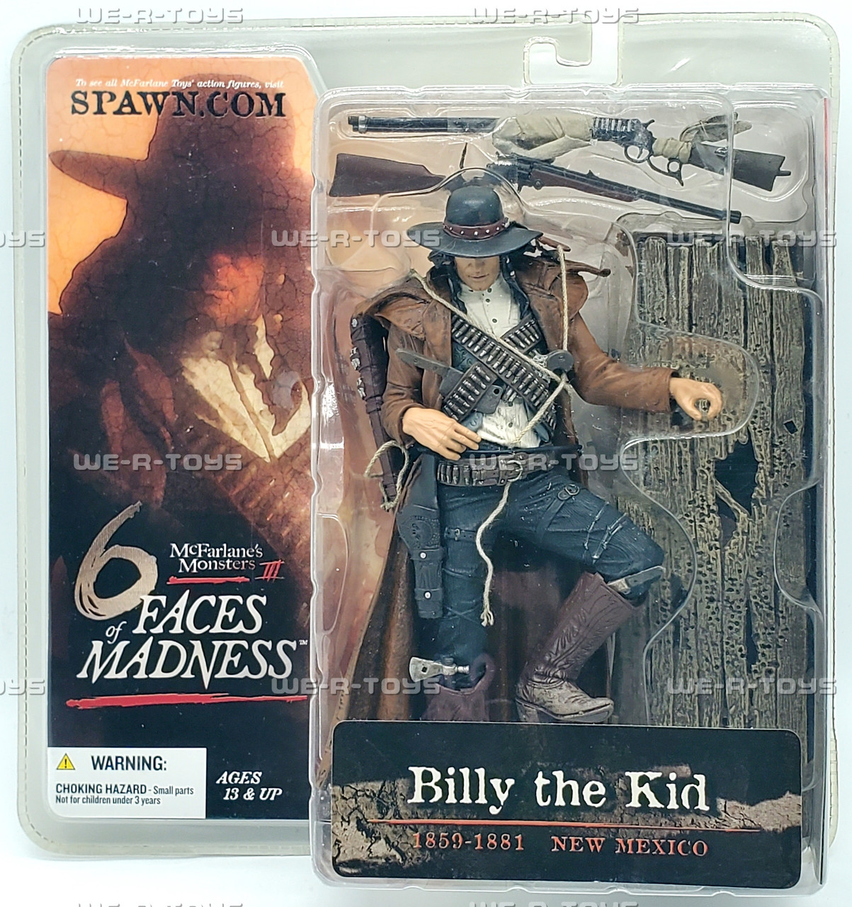 McFARLANE'S MONSTERS 6 FACES OF MADNESS COLLECTORS CLUB