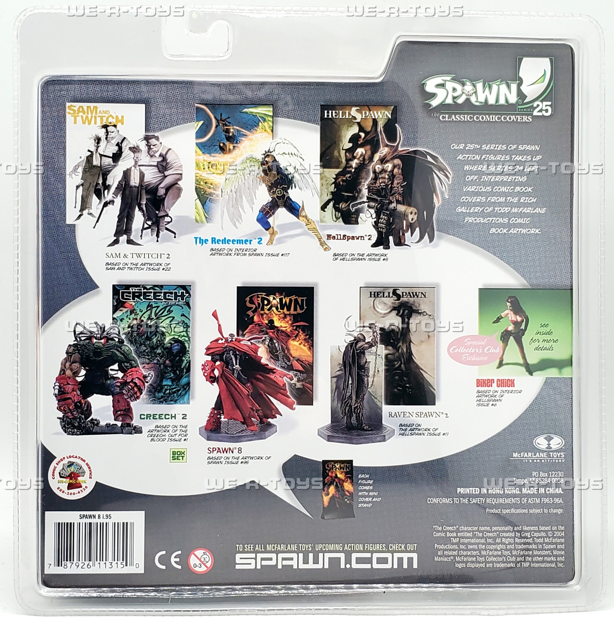 Spawn The Classic Comic Covers Series 25 Spawn Figure We-R-Toys