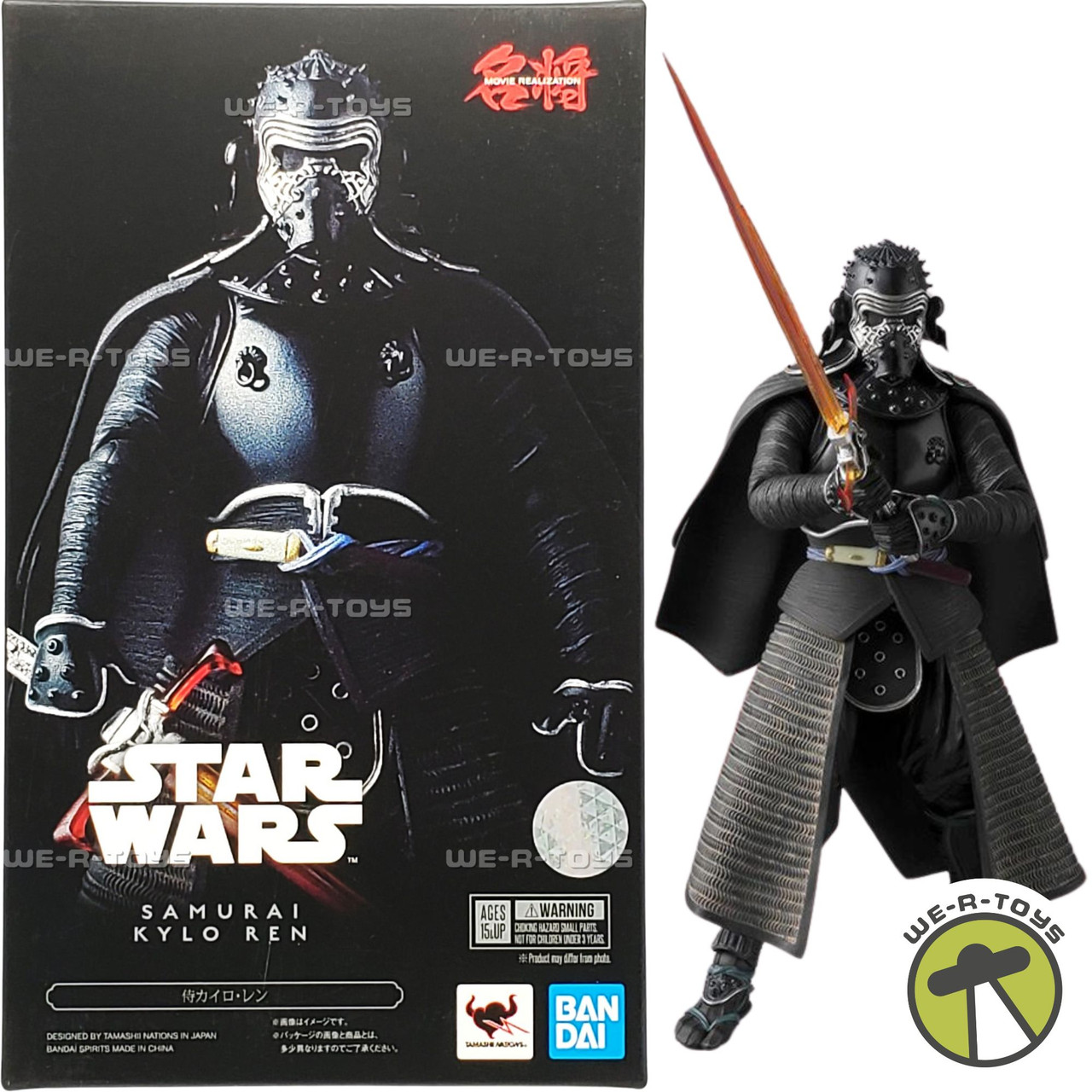 Star Wars Kylo Ren Samurai Movie Realization Figure Bandai