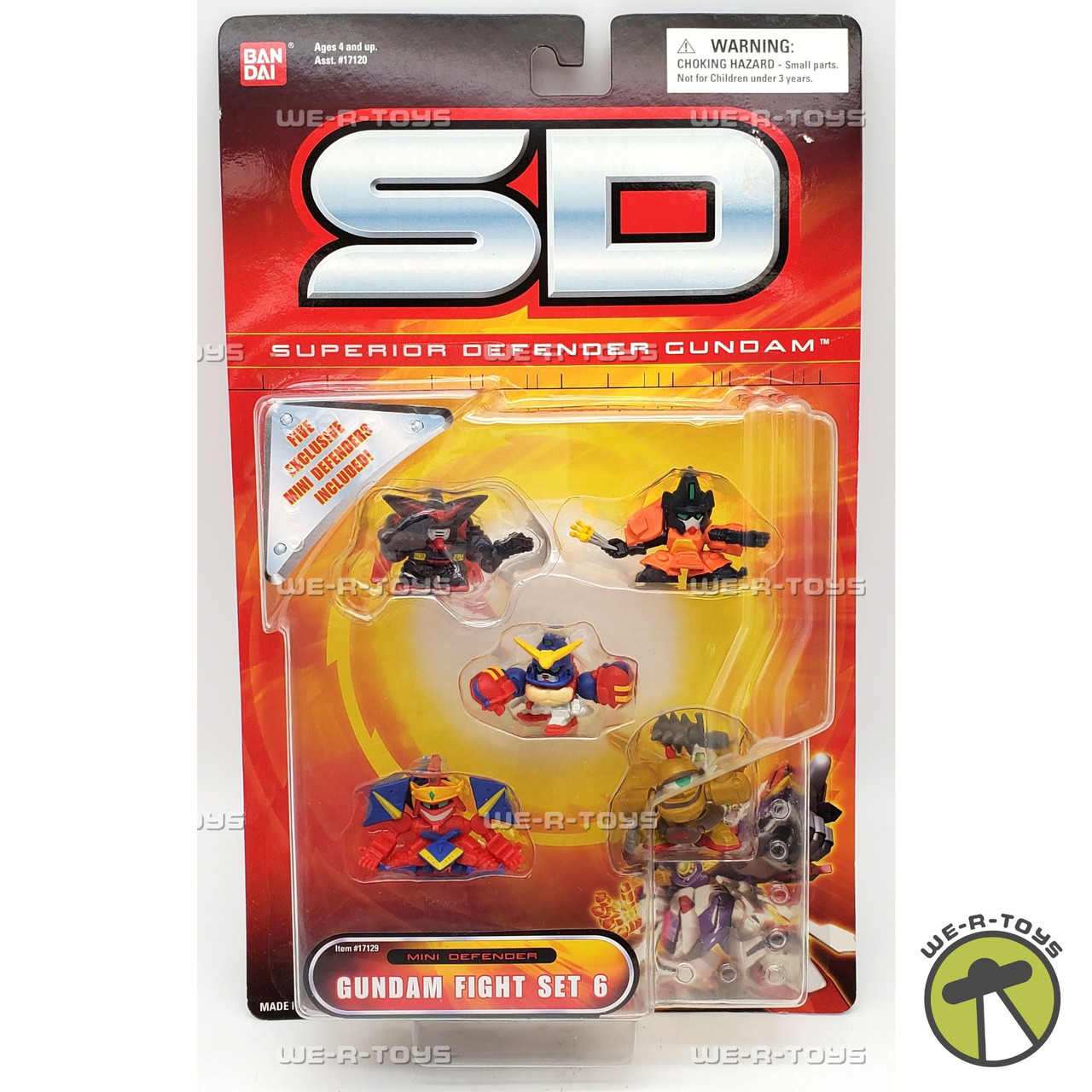 SD Superior Defender Gundam Mini Defender Fight Set 6 Bandai