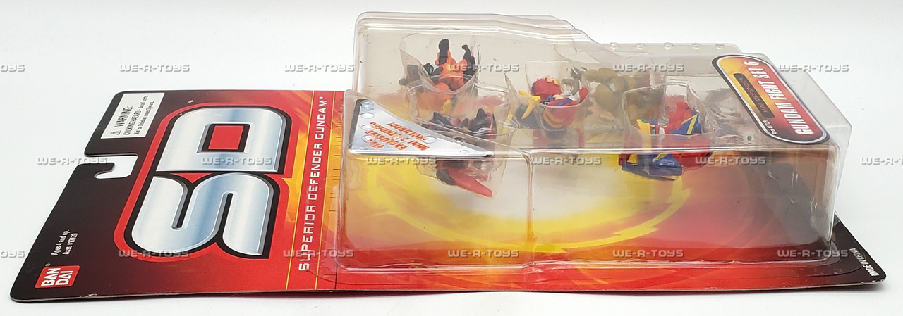 SD Superior Defender Gundam Mini Defender Fight Set 6 Bandai