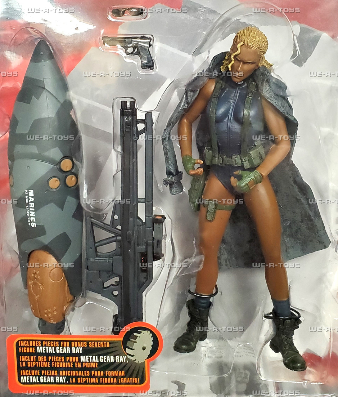 Metal Gear Solid 2 Sons of Liberty Fortune Action Figure McFarlane