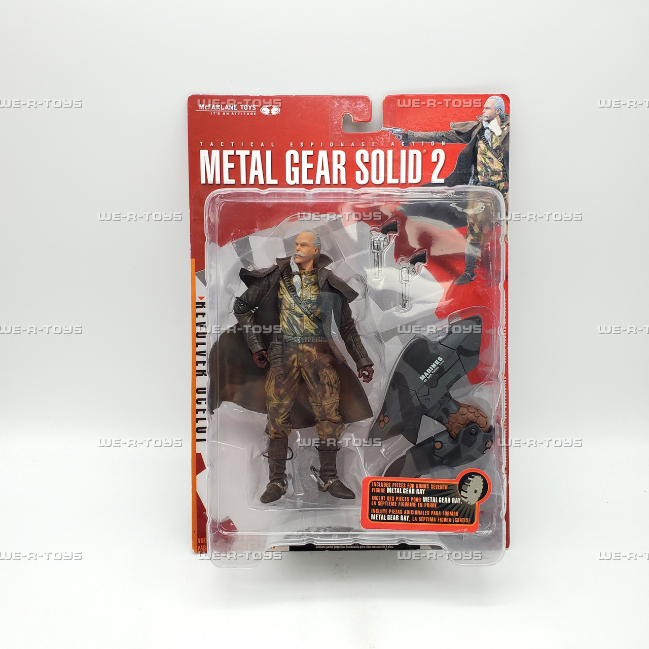 Metal Gear Solid 2 Sons of Liberty Revolver Ocelot Figure