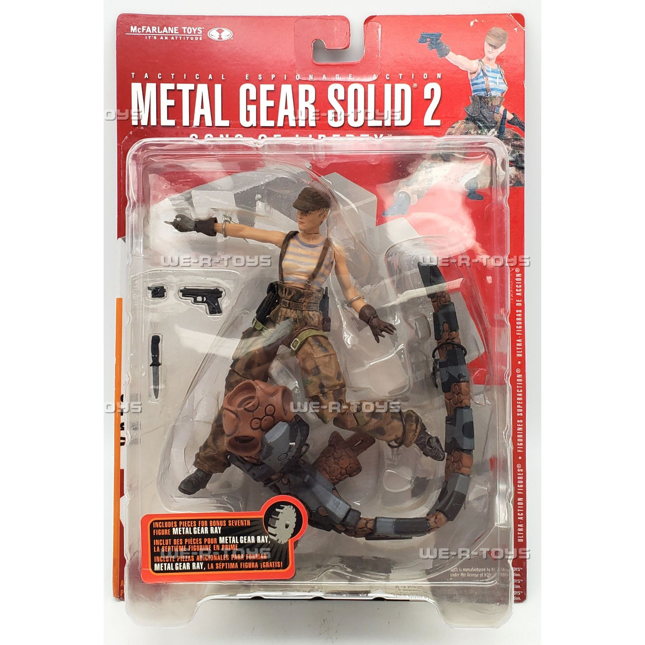 その他 Figures Metal Gear Solid 2 Sons of Liberty Olga Action Figure McFarlane