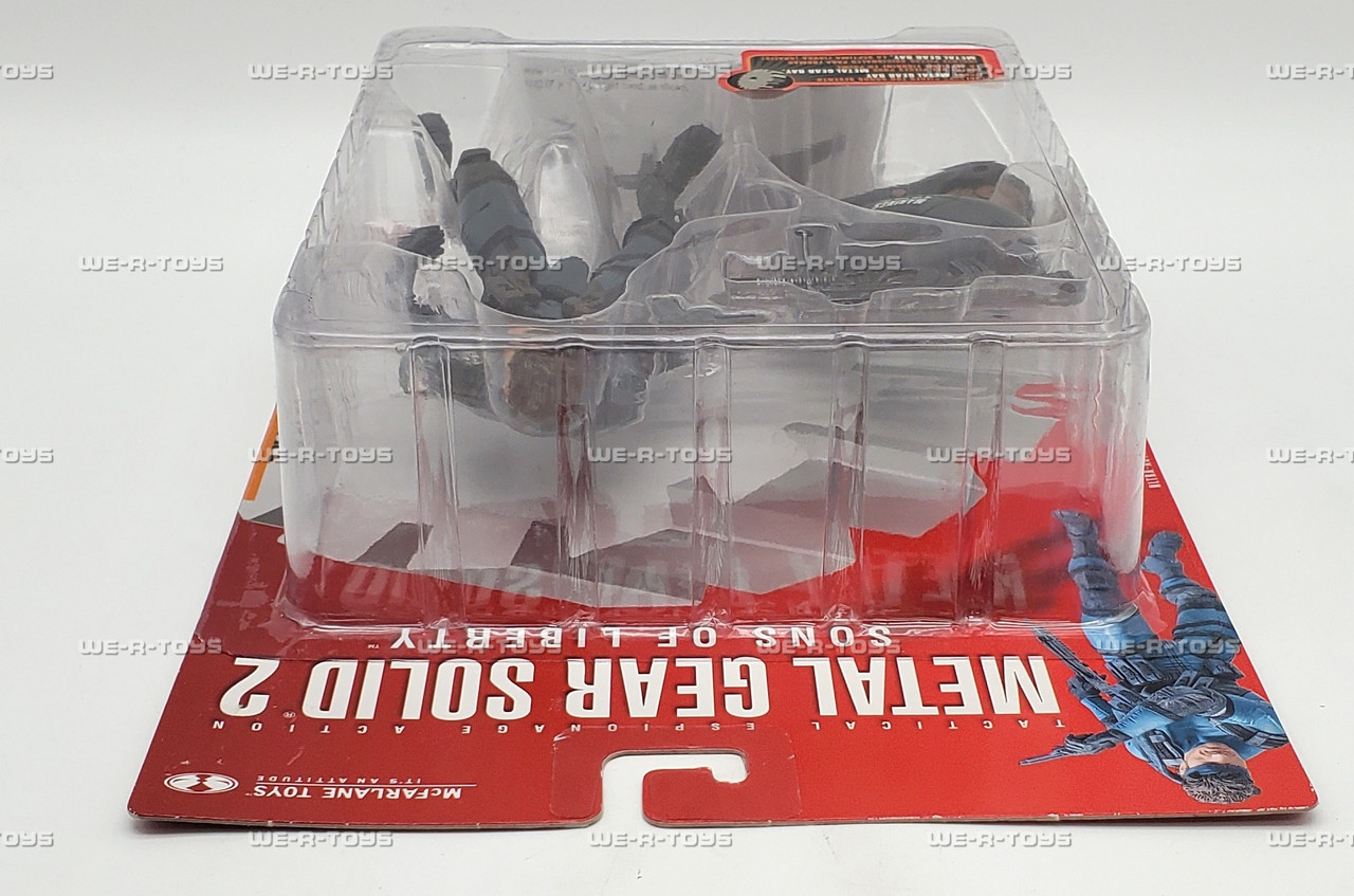 Metal Gear Solid 2 Sons of Liberty Solid Snake Action Figure