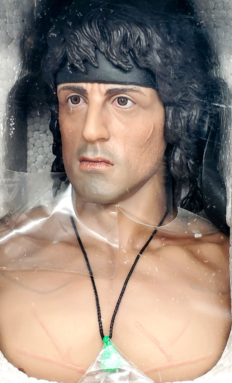 Rambo III John J Rambo Bust Figure 2008 Hot Toys 171616 - We-R-Toys