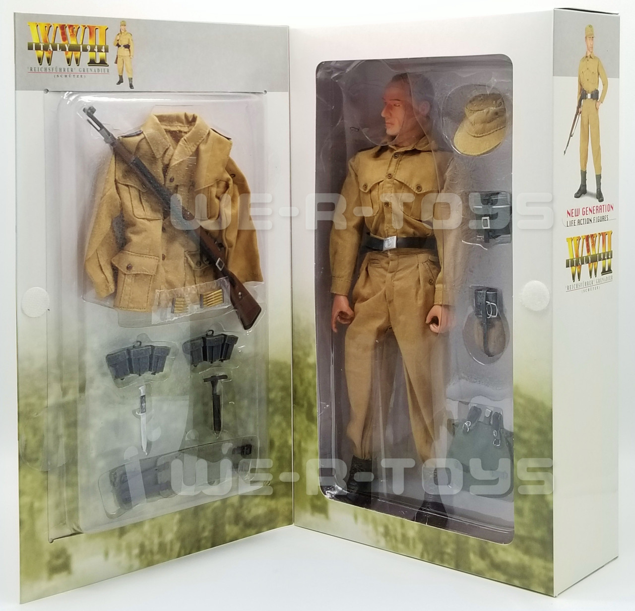 Dragon WWII Jurgen Reichsfuhrer Grenadier Schutze WWII Italy