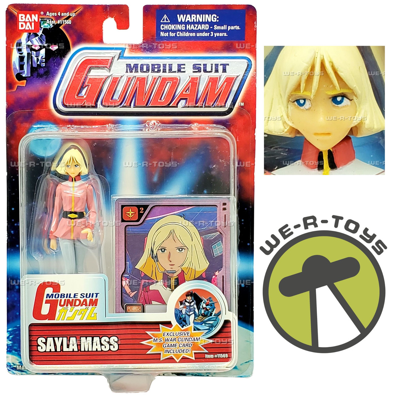 Gundam Mobile Suit Sayla Mass Action Figure 2001 Bandai 11569 - We
