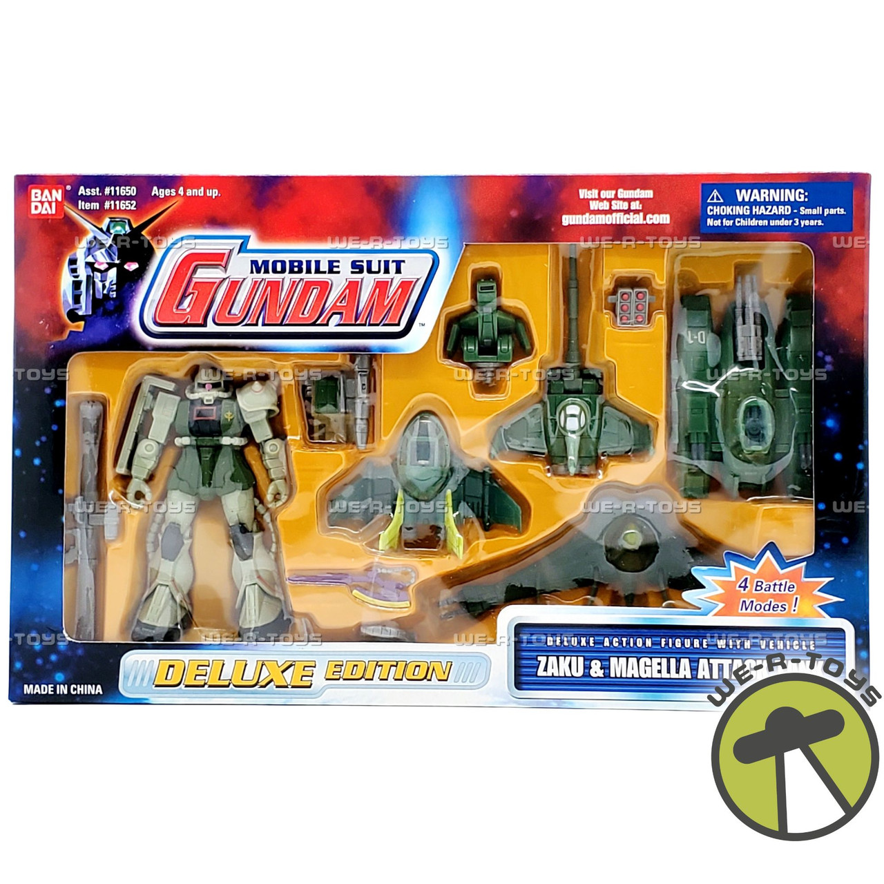 Gundam Mobile Suit Zaku with Magella Attack Tank Deluxe