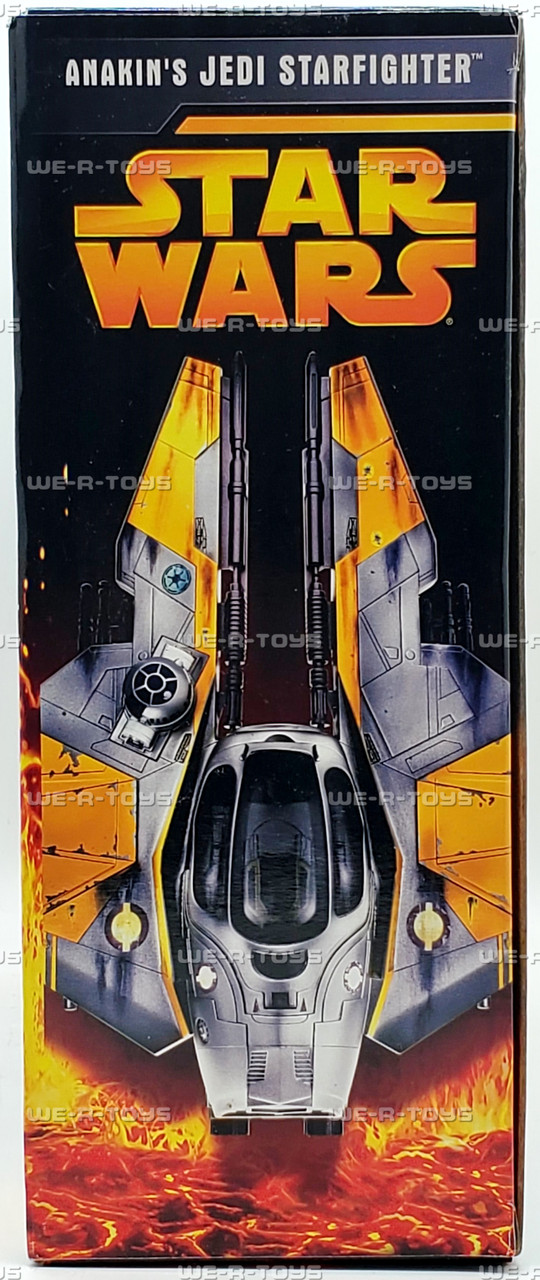 Star Wars Anakin Skywalker Jedi Starfighter Vehicle 2005 Hasbro