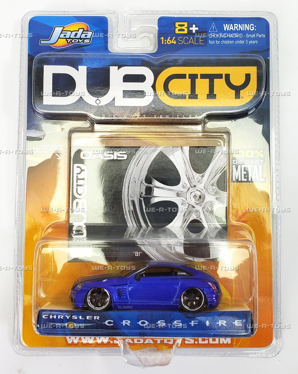 Lot of 2 Jada Toys Dub City Chrysler Crossfire Die Cast Vehicles