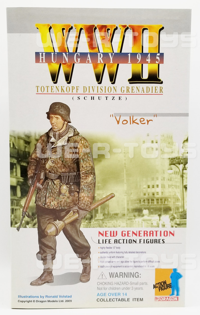 Volker Totenkopf Grenadier Hungary 1945 Schutze Action