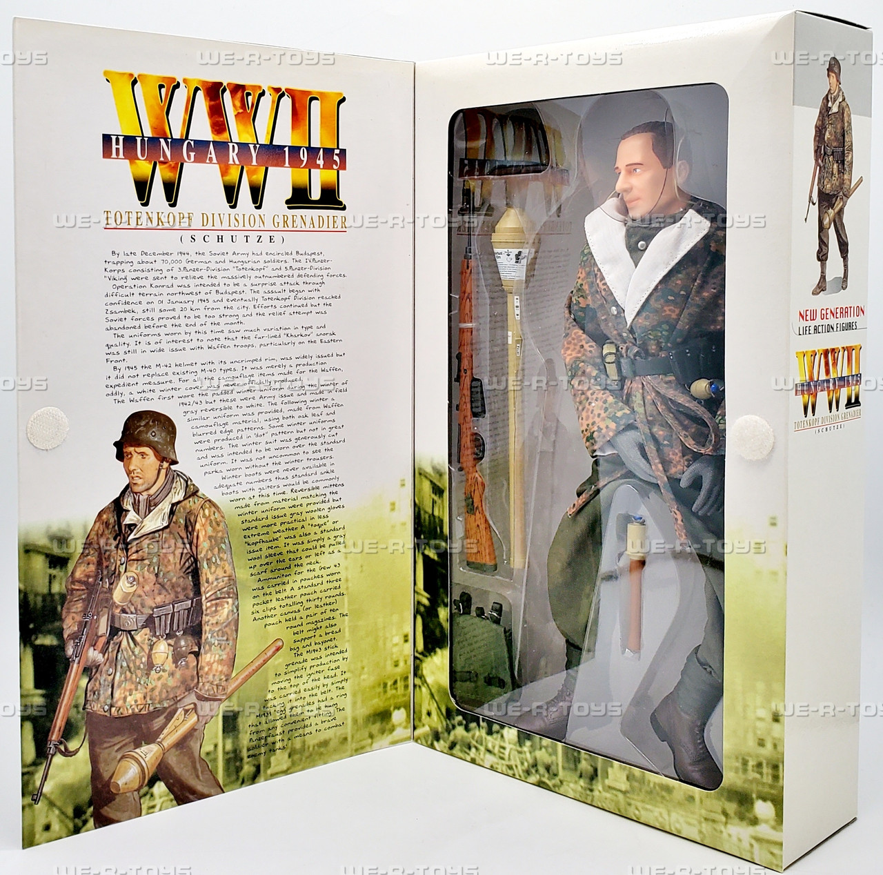 Volker Totenkopf Grenadier Hungary 1945 Schutze Action Figure