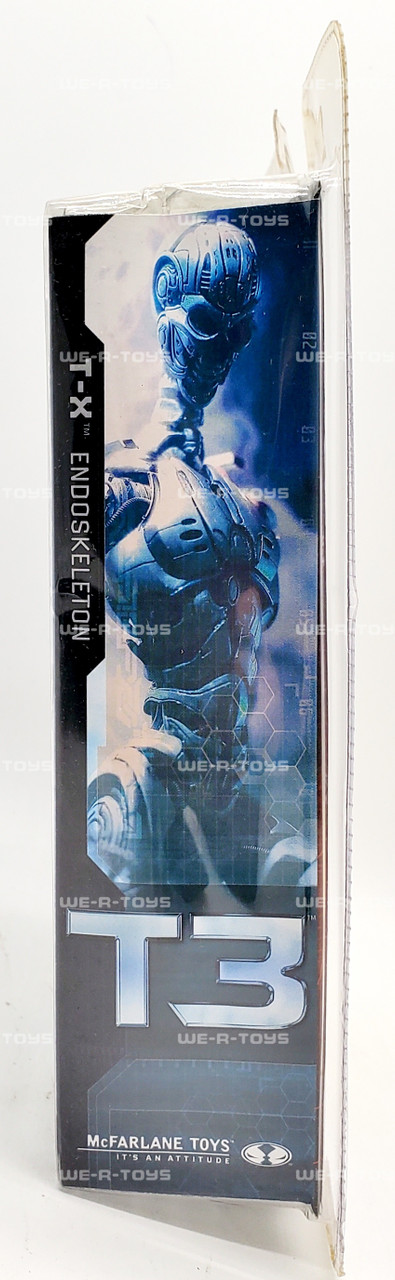 Terminator 3 T-X Endoskeleton Figure 2003 McFarlane Toys 18211