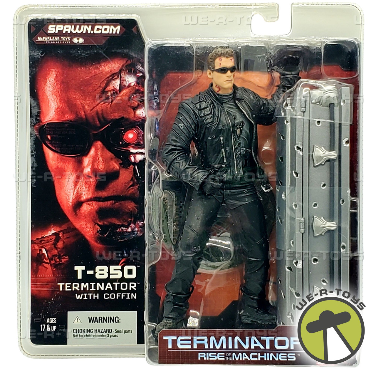 Terminator 3 Rise of The Machines T-850 Terminator with Coffin