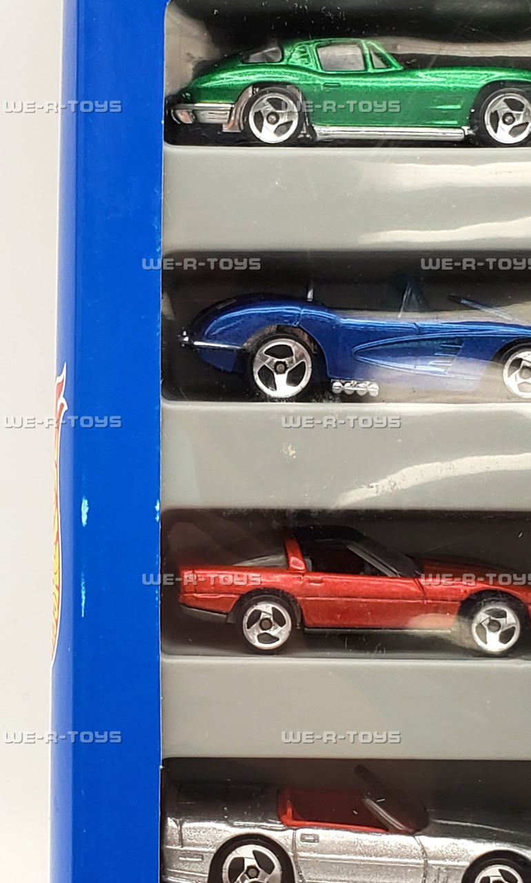 Hot Wheels Gift Pack Corvette Set of 5 Vehicles 1995 Mattel #15070