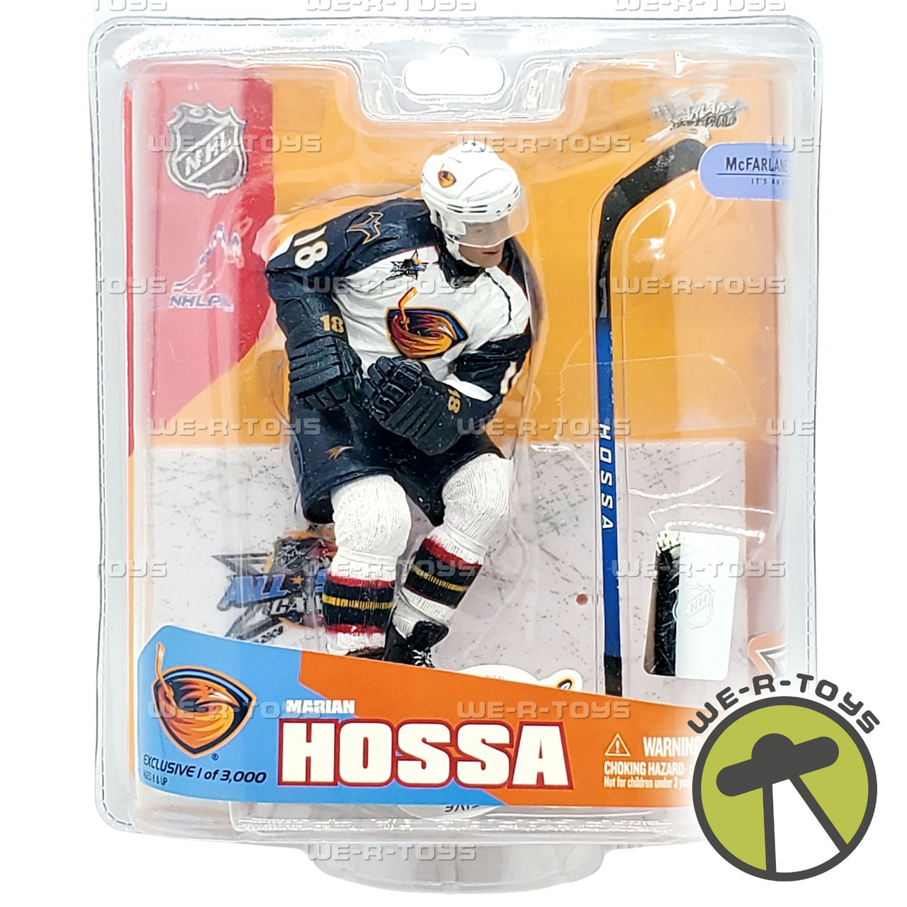 NHL All Star Game Marian Hossa Figure 2008 McFarlane Toys 75561  