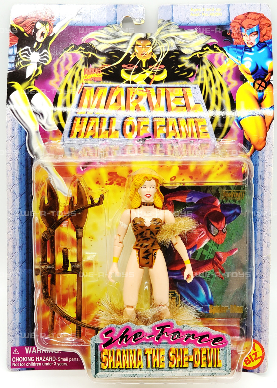 Marvel Hall of Fame She-Force Shanna The She-Devil 1997 Toy Biz No