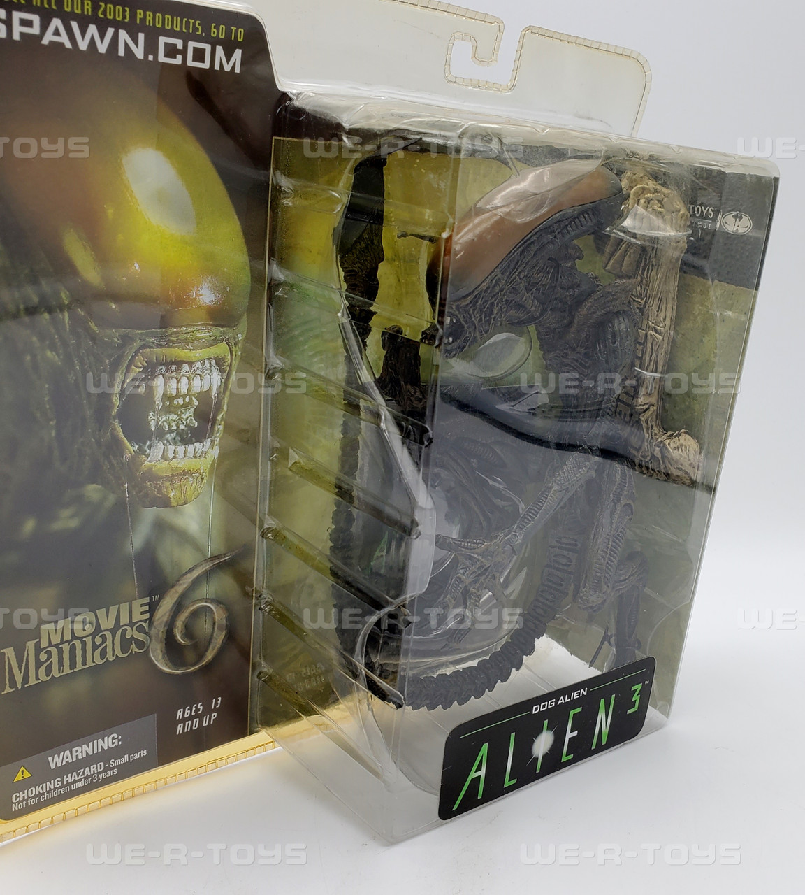 Movie Maniacs 6 Alien 3 Dog Alien Figure 2003 McFarlane Toys 17711