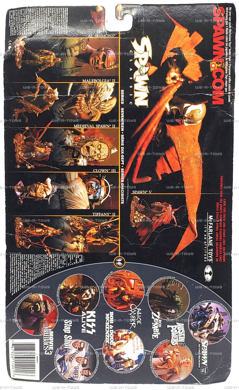 Spawn Classic Series 17 Spawn V Action Figure 2000 McFarlane Toys