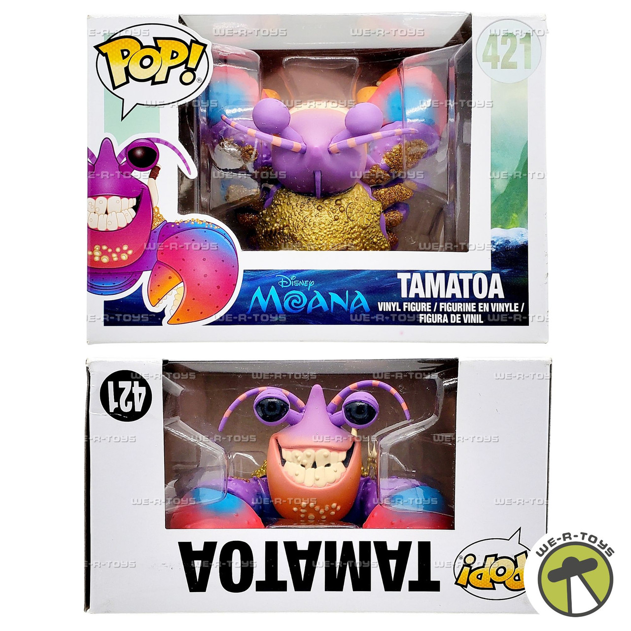 Funko POP Disney Moana Tamatoa 421 Vinyl Figure - We-R-Toys
