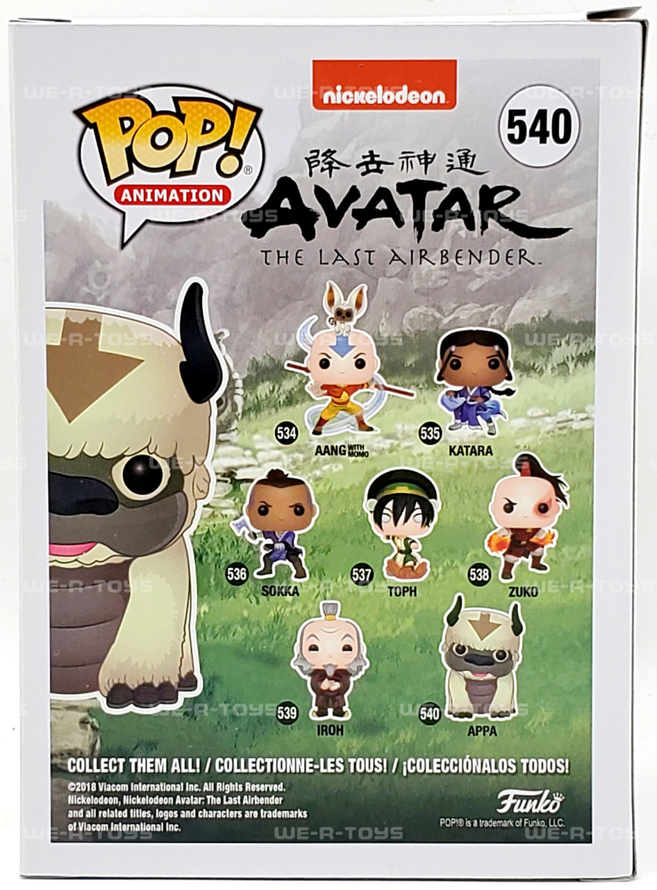 Funko POP Animation Avatar the Last Airbender Appa 540 Vinyl