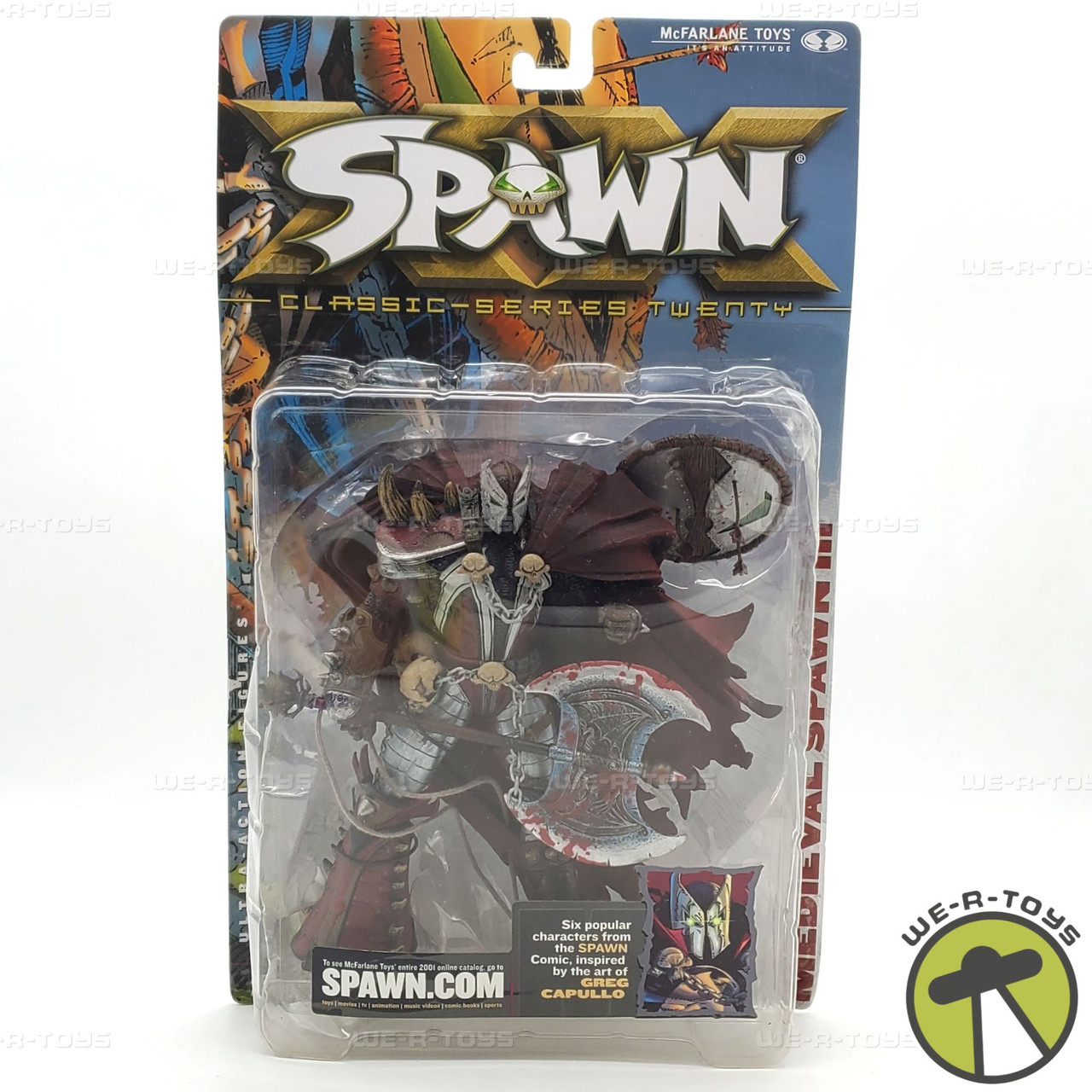 Spawn Series 20 Medieval Spawn III Action Figure 2001 McFarlane
