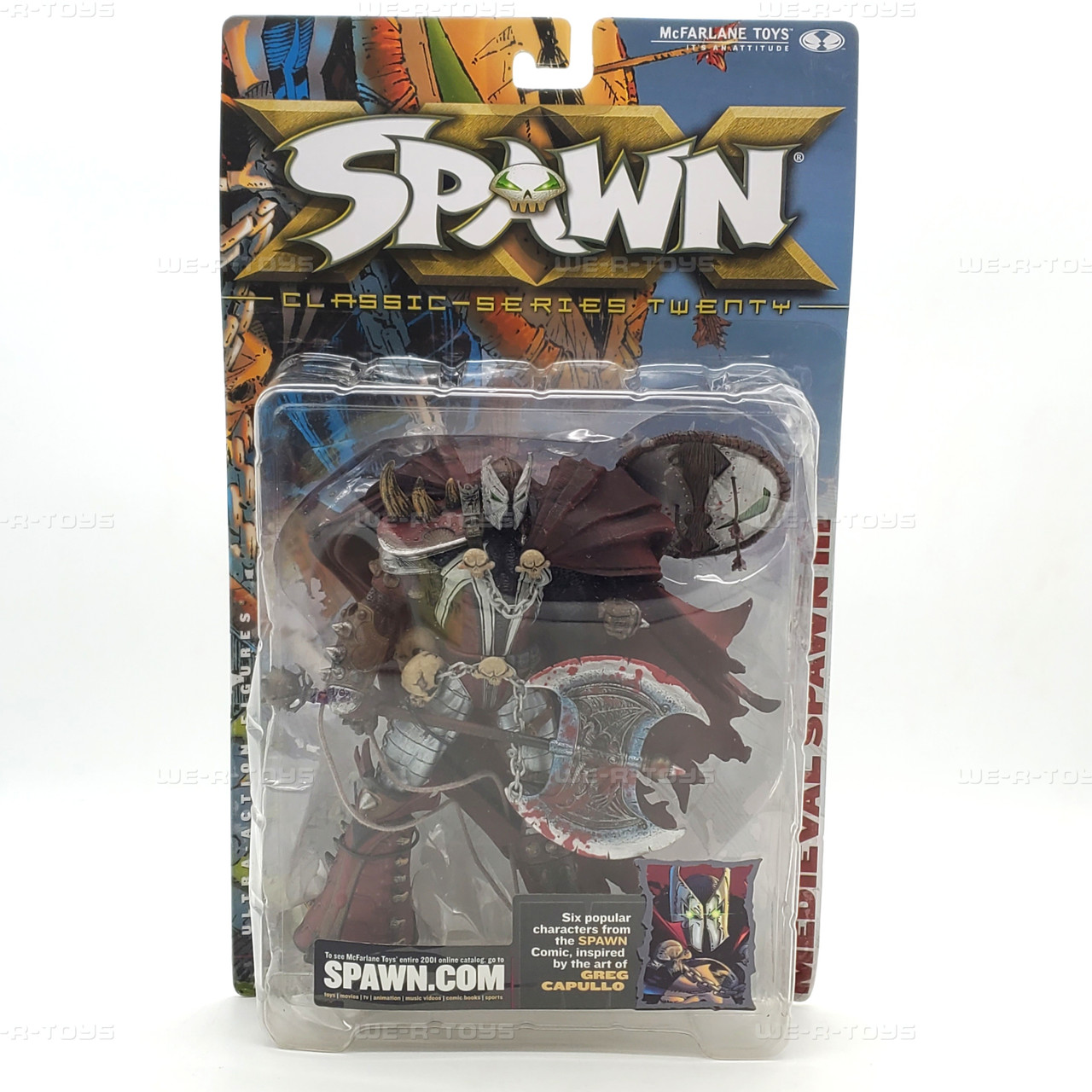 Spawn Series 20 Medieval Spawn III Action Figure 2001 McFarlane