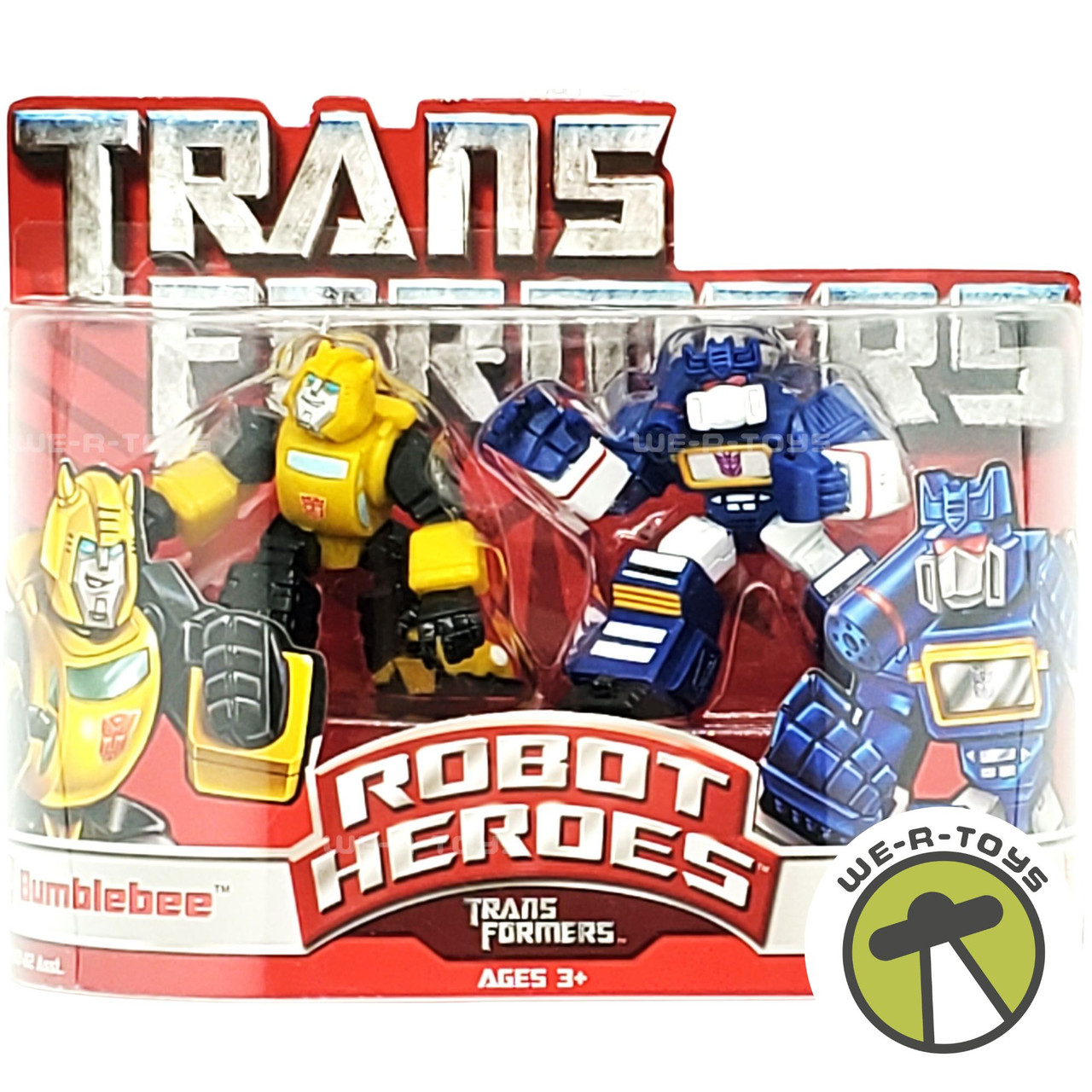 Transformers Robot Heroes Bumblebee vs Soundwave Mini Figure Set