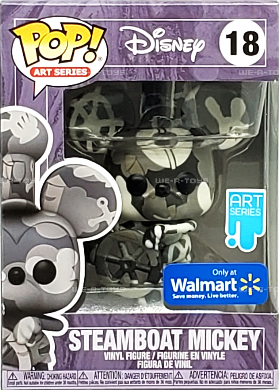 Funko Pop Art Series 18 Disney Steamboat Mickey Walmart Exclusive