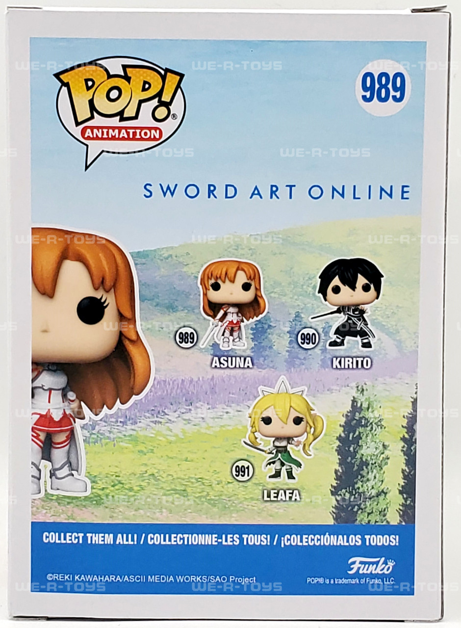 Funko POP Animation Sword Art Online Asuna 989 Vinyl Figure - We-R