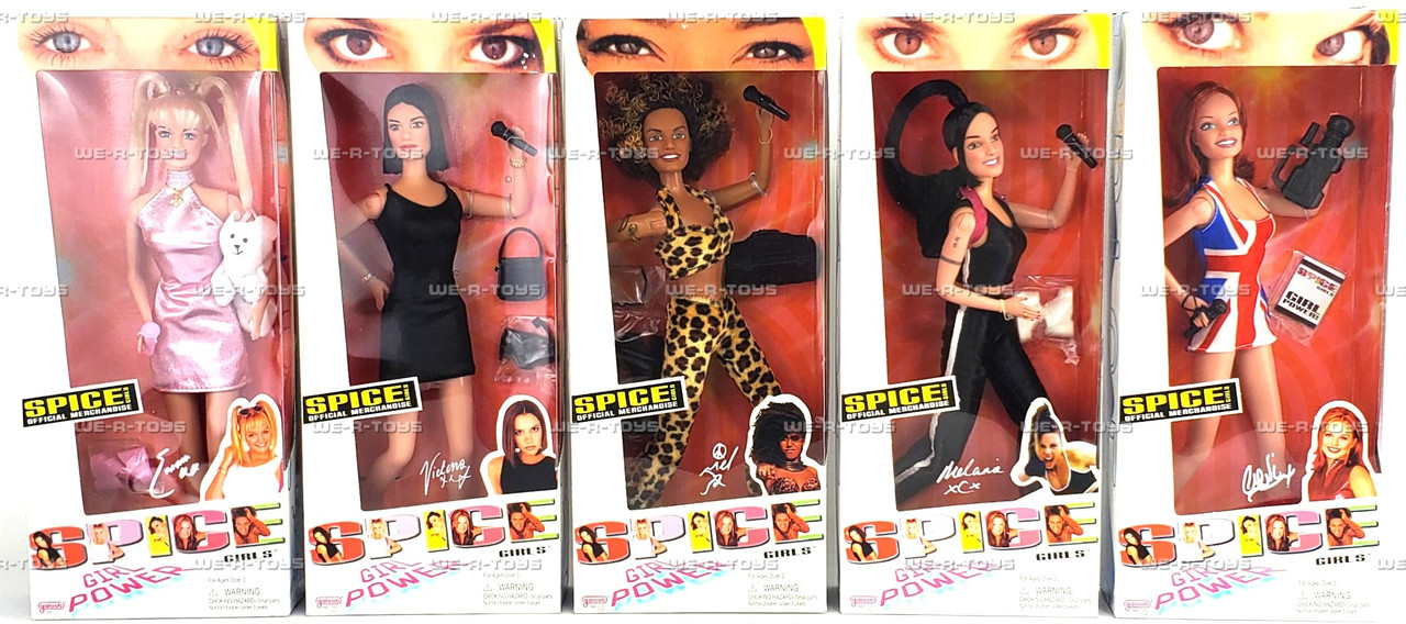Spice Girls Girl Power Lot of 5 Posh, Baby, Sporty, Ginger, Scary