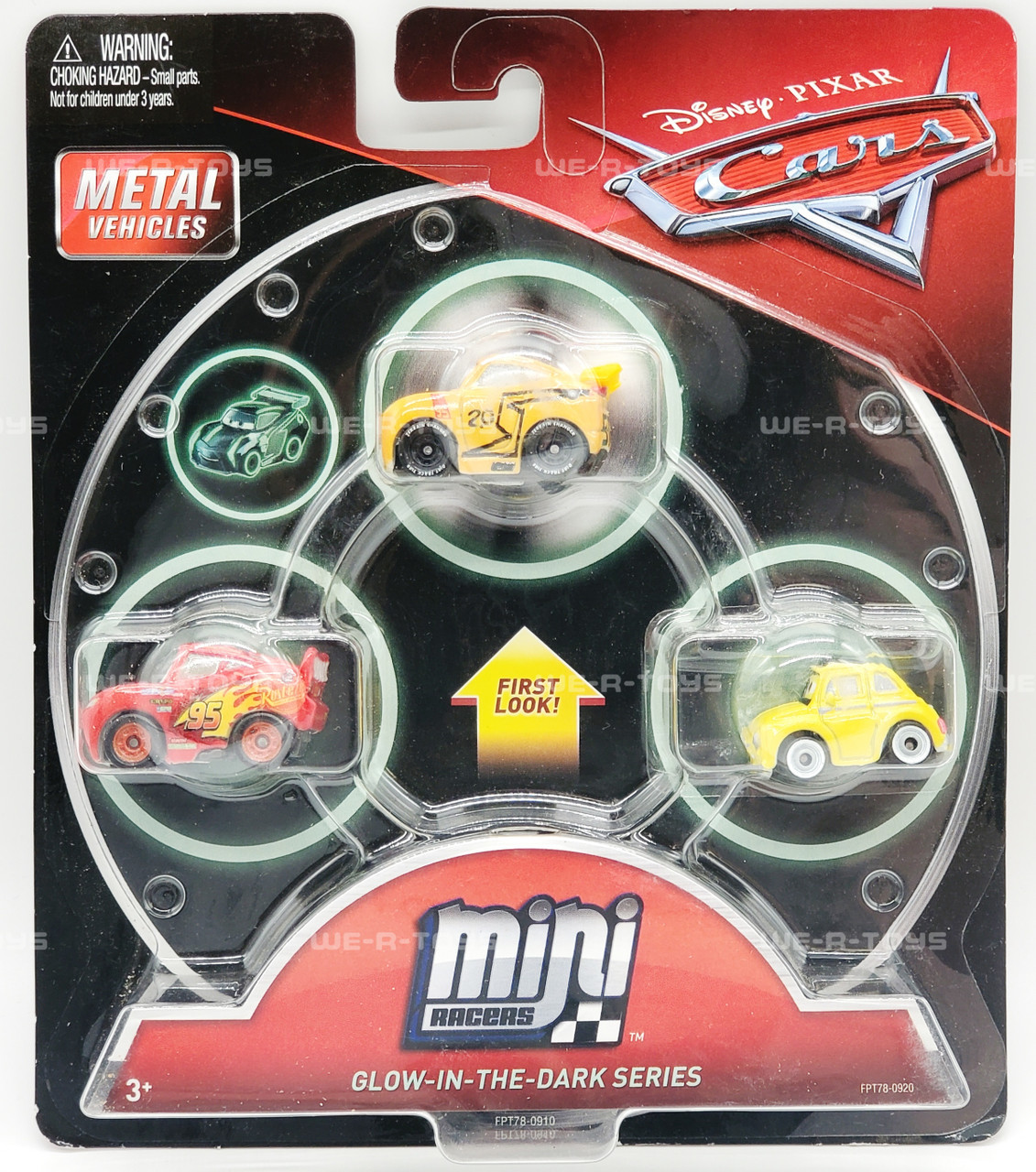 フィルモア Glow In the Dark カーズ ミニカー Disney Pixar