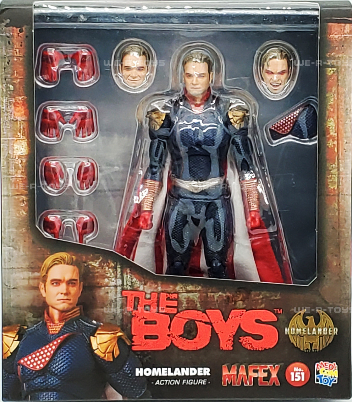 MAFEX No.151 The Boys Homelander Medicom Toy Action Figure