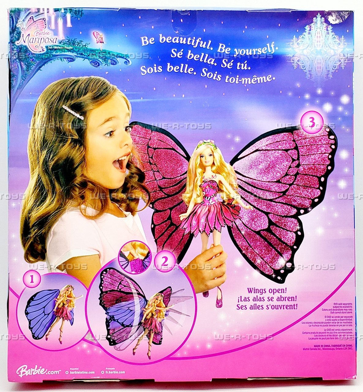 Barbie Butterfly Wings Barbie Mariposa Doll 2008 Barbie Magic