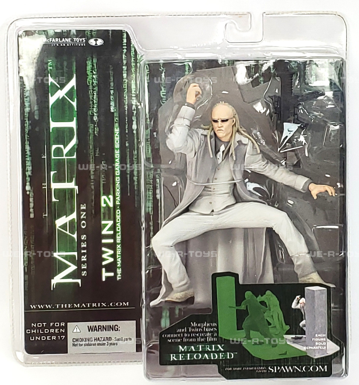 The Matrix Series One Twin 1 & Twin 2 Parking Garage Scene